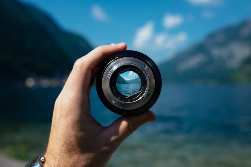 a camera lens